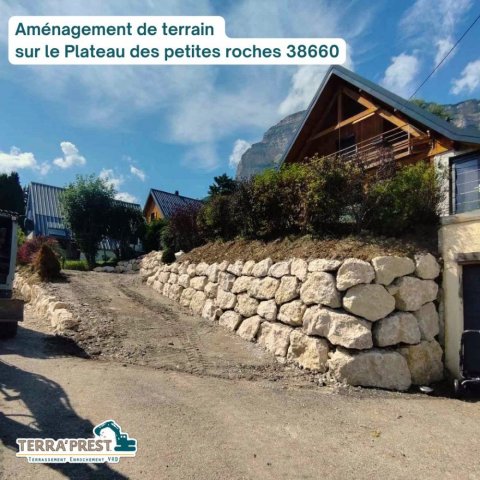 Aménagement de terrain sur le Plateau des petites roches 38660