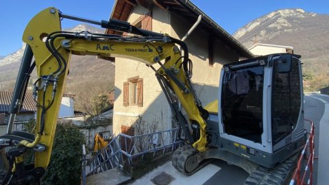 TERRA'PREST, assainissement et terrassement près de Crolles et Pontcharra : Raccordement au réseau d'eaux usées à La Terrasse