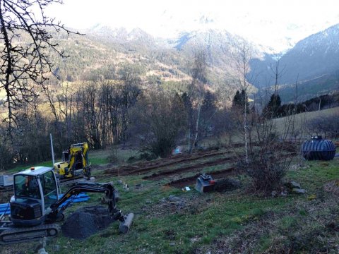 Création d'un assainissement autonome à Theys (38570) par Terra'Prest assainisseur et terrassier