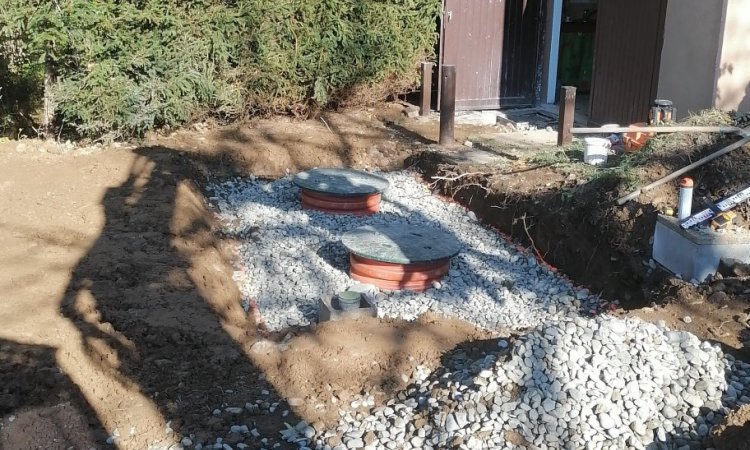 TERRA'PREST, assainisseur et terrassier entre Grenoble et Chambéry : Création d'un assainissement autonome à Froges