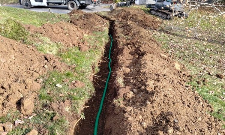 TERRA'PREST, assainissement et terrassement entre Grenoble et Chambéry : Réparation d'un réseau télécom pour raccordement à la fibre optique à Saint Baldoph (73190)